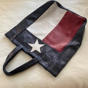 BottegaVenetta Texas flag bag. Genuine leather.  Ltd Ed 29/30. NM exclusive